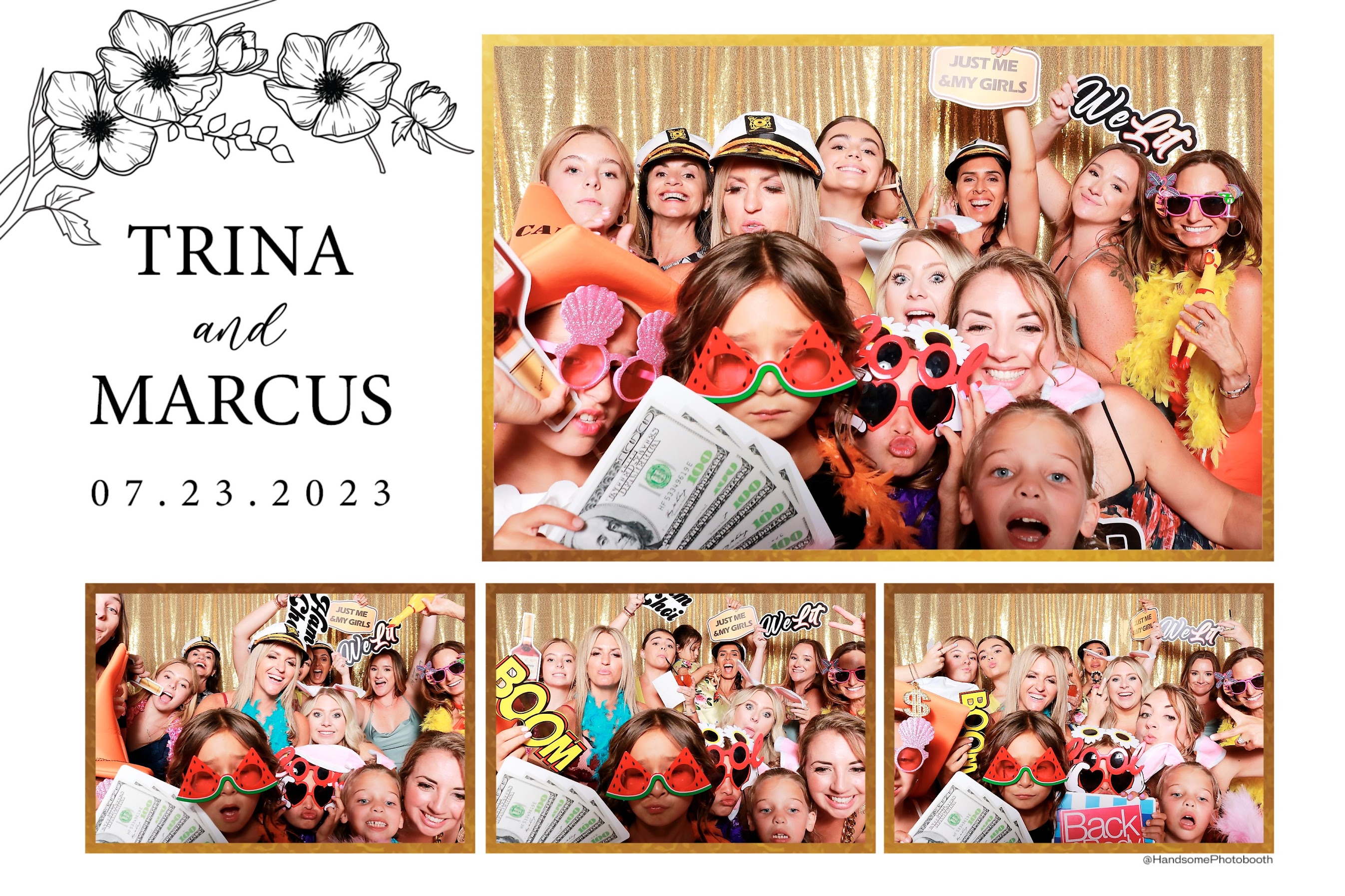 funny drinking photobooth